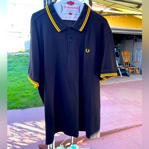 Fred Perry Twin Tipped Shirt Men’s Short Sleeve gently worn size XXL